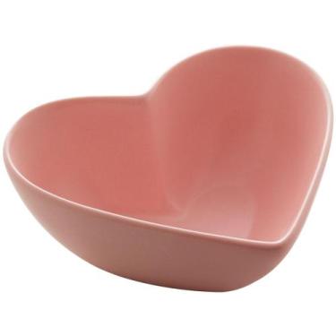 Imagem de Bowl de Cerâmica Rosa Lyor Heart 650ml