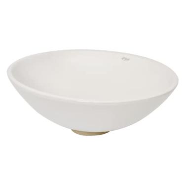 Imagem de Cuba de Apoio Oval Branca Fiori