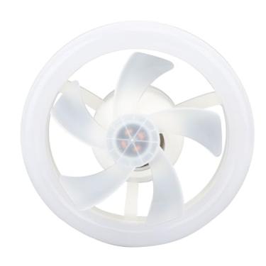 Imagem de 48W Fan de Teto LED Com Controle Remoto, Velocidade do Brilho da Cor da Cor da Cor Ajustável Fan Light E26 E27 para Cozinha de Quarto de Escritório