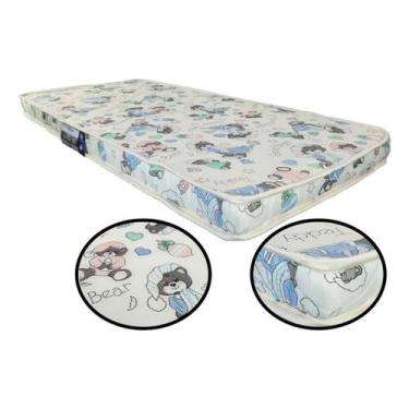 Imagem de Colchão Antialérgico Para Berço Impermeável D18 130x60cm Americano Por