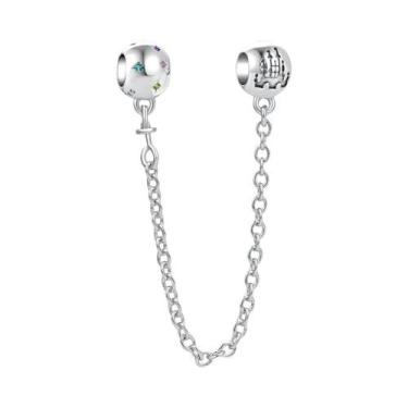 Imagem de Corrente de Prata 925 com Pingente Trevo - Para Pulseiras Pandora, A10