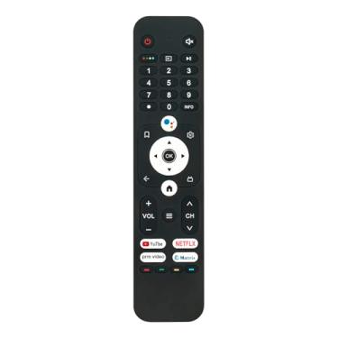 Imagem de Controle remoto de voz substituído HTR-U31 adequado para Haier Smart Google TV H43K66UG H50K66UG H65K66UG H55K66UG C32K6G H55K800UX H65K800UX H55P7UX H43K800FX 50K80 0UX H32K66GH H43K800UX H32K800X