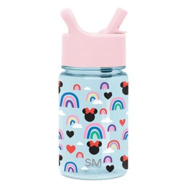 Imagem de Simple Modern Garrafa de Água Infantil de 355 ml com Tampa de Canudo à Prova de Vazamento | Reutilizável e Durável para Crianças, Meninas | Coleção Minnie Mouse