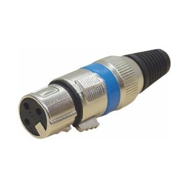 Imagem de Plug Canon Fêmea 3 Pinos Zad Som 8949