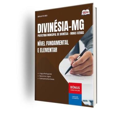 Imagem de Apostila Prefeitura de Divinésia - MG  - Nível Fundamental e Elementar