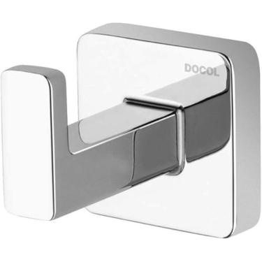 Imagem de Suporte Cabide Trip Porta-Toalhas para Banheiro Lavatório Cromado Docol