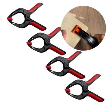 Imagem de Grampo sargento pinça prisilha para madeira marcenaria artesanato fixa