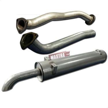 Imagem de Escapamento Completo Caminhão 710 710 Plus 2002 A 2007 - Genérico