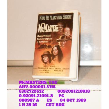 Imagem de The McMasters [VHS]