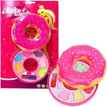 Imagem de Kit de Maquiagem Infantil, Com Sombras e Batom