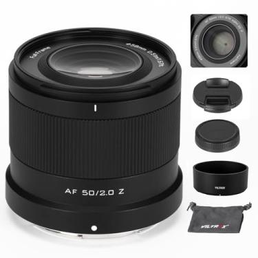 Imagem de VILTROX 50mm F2.0 Z-Mount Lente principal de foco automático STM de grande abertura de quadro completo para Nikon Z-Mount câmeras Z5 Z50 Z50II Z6 Z6II Z7 Z7II ZFC Z30 Z9 Z8 ZF Z6III