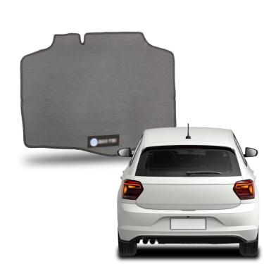 Imagem de Tapete Porta Malas Polo Tsi 2018 2019 2020 2021 2022 2023 2024 Borracha Bordado Automotivo