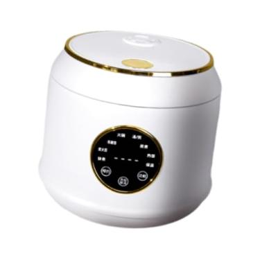 Imagem de IEUDNS Panela de fogão de arroz lenta panela multiuso mole, Branco
