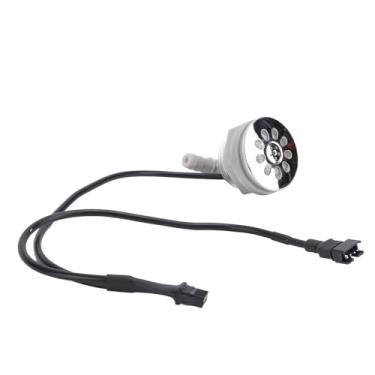 Imagem de Bocal de Ar de 6 Furos para Banheira Com Luz RGB 12V 40mm PVC Bocal de Jato de Bolha de Ar Substituição de Peça de Banheira de SPA para Hidroterapia Primavera Piscina SPA