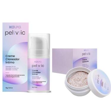 Imagem de Creme Clareador íntimo Virilha Coxa Esfoliante Pélvico Kalya