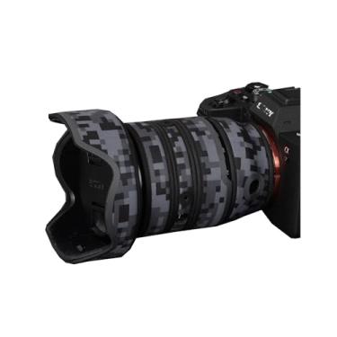 Imagem de Capa de lente para Sony FE 24-70 mm F/2.8 GM II capa de proteção de lente de câmera camuflagem (cor #camuflagem digital - à prova d'água) capa de chuva