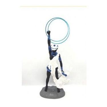 Imagem de Imagem Orixa Oyá Tempo Logunan Escultura Resina Estatua 25cm - Lua Mis