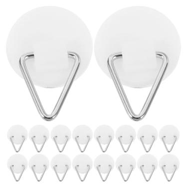 Imagem de PRETYZOOM 40 Ganchos De Parede Autoadesivos Para Pratos Decorativos E Molduras De Quadros Ganchos Adesivos Que Não Deixam Rastros Para Pendurar Fotos