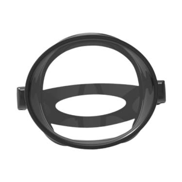 Imagem de UGPLM Óculos de natação de vidro máscara de mergulho panorâmico de snorkel de snorkel para mergulho livre de mergulho livre, Preto