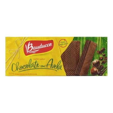 Imagem de Kit c/ 6 Biscoito Wafer Recheio Chocolate com Avela - Bauducco