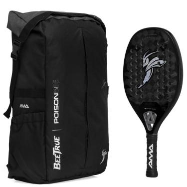 Imagem de Raquete de Beach Tennis Ama Sport BeeTrue Posion Bee - Gigio Cariani-314g