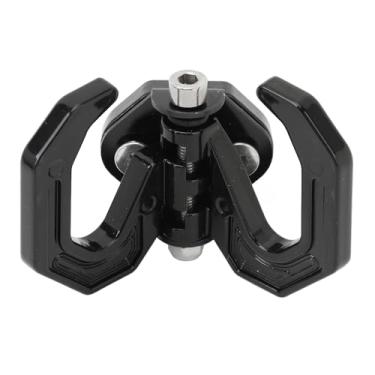 Imagem de Motocicleta Gancho Gancho Multifuncional Liga De Alumínio Scooter Elétrico Bagagem Bag Capacete Titular Gancho Acessórios para Scooter Riders Liga De Alumínio (Preto)