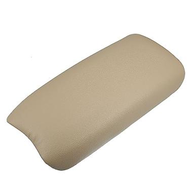 Imagem de X AUTOHAUX Capa de reposição para console central de carro bege para Honda Civic 2006-2011