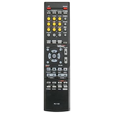 Imagem de Controle remoto de substituição RC-1120 RC1120 adequado para Denon AV Surround Receiver AVR-1610 AVR-590 DHT590BA AVR-1610B AVR590 AVR1610 AVR1610B DHT