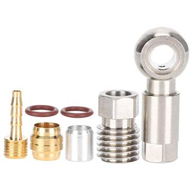 Imagem de Conjunto de Conectores de Manga de Freio, Kit de Cabeça de Azeitona de Bicicleta de Aço Inoxidável Com Orifício Interno de 5 Mm, para Peças de Bicicleta Magula Mt4/6/8