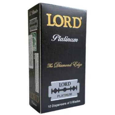Imagem de Kit com 500 Lâminas Lord Diamond Black  10 Caixas com 50 Lâminas Cada 