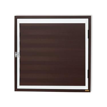 Imagem de Abrigo D'água/gásplus 1 Folha Com Ventilação 80x80cm Brimak Mix Corten