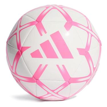 Imagem de Bola de Futebol de Campo Adidas Starlancer Club Branco/rosa-Unissex