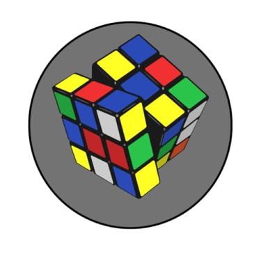 Imagem de Adesivo Decorativo Redondo Personalizado, Tema Jogos, 5cm, Variação 17JG a 27JG (JG22, ADESIVO PLASTICO, 5CM)