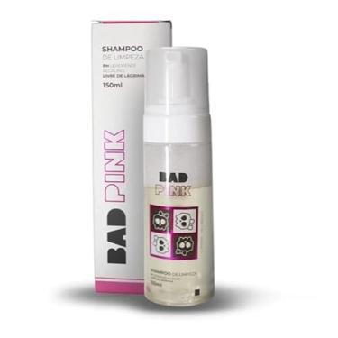 Imagem de Espuma Shampoo de Limpeza Bad Pink 150ml Para Extensão E Alongamento de Cílios