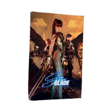 Imagem de Jogo De Ficção Científica Stellar Blade Bandeira De Desenho Animado Ar