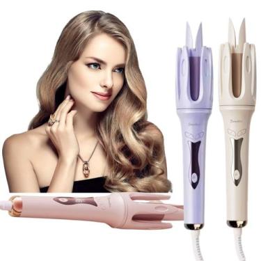 Imagem de Modelador de Cachos Automático Antifrizz Painel de LED Aquecimento Ráp
