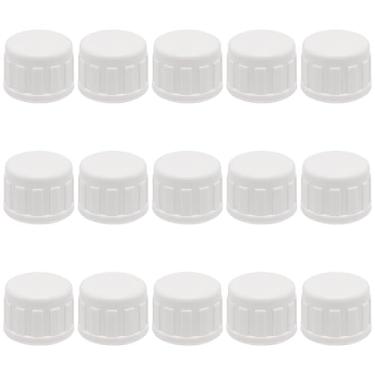 Imagem de S SYDIEN Plugue de extremidade de tubo de PVC de 1/2 polegada, 15 peças, adaptador de plugue rosqueado fêmea, conector de tampa de PVC de extremidade de água para sistemas de irrigação e linhas de