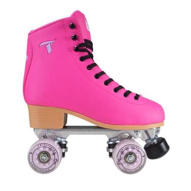 Imagem de Patins Traxart Foxxy Pink Quad - 58mm x 32mm ABEC-5, # 11 = 42/43