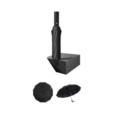Imagem de Guarda-chuva Grande Automático Dobrável À Prova De Vento Para Homens E