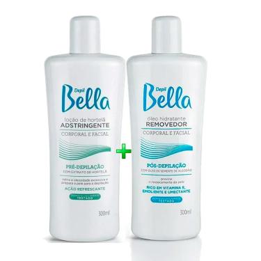 Imagem de Kit Loção Adstringente + Óleo Removedor 300Ml Depil Bella