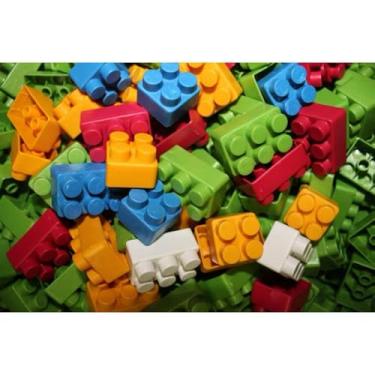 Imagem de Blocos de Montar Infantil 400 Peças Coloridas – Brinquedo Educativo de Encaixe para Crianças a Partir de 3 Anos – STEM, Coordenação Motora, Criatividade