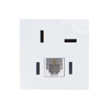 Imagem de Tomada Telefone Padrão Telebrás Modular - Mectronic - Sku 8235 - MEC T