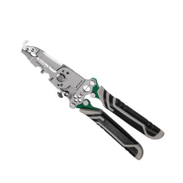 Imagem de Alicate de descascador de fios multiuso 18 em 1, aumentando a eficiência para trabalhos elétricos e projetos de bricolage, trabalho de fiação eficiente