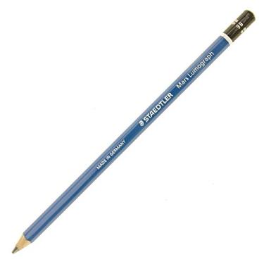 Imagem de STAEDTLER Lápis Grafite Mars Lumograph 1 Unidade - 100-9B - Lápis Profissional Para Desenho Artístico Com Grafite de Alta Resistência e Madeira Certificada PEFC