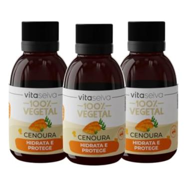 Imagem de Oleo De Cenoura Vegetal Nutrição Profunda Crescimento Capilar Óleo de Cenoura Brilho Radiante Óleo de Cenoura 100% Vegetal 180 ml