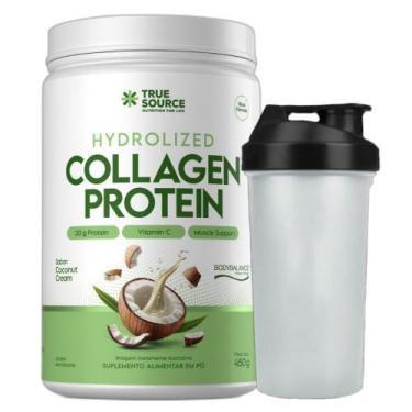 Imagem de Collagen Protein Coconut Cream 450g Coqueteleira True Source