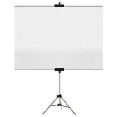 Imagem de Tela Telão 100 Polegadas Lona Projeção Projetor Datashow