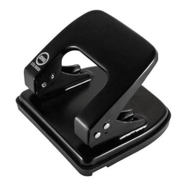 Imagem de Perfurador de Papel 2 Furos até 20 Folhas Para Escritório e Escola - J