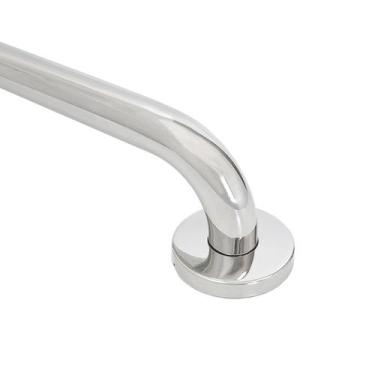 Imagem de Barra De Apoio Reta 80cm Em Aço Inox Polido Brilhante - DECORPLACE
