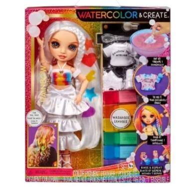 Imagem de Rainbow high watercolor e create- olhos marrom - MGA